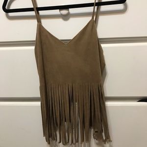 Fringe top